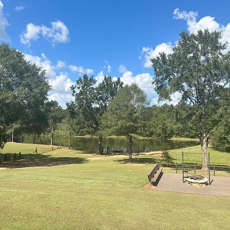 Refuge Ranch Retreat Log Cabin Lake 53+ Acres Locust Grove Eksteriør billede