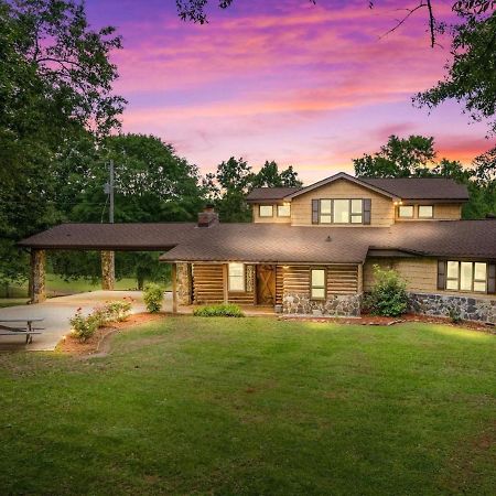 Refuge Ranch Retreat Log Cabin Lake 53+ Acres Locust Grove Eksteriør billede