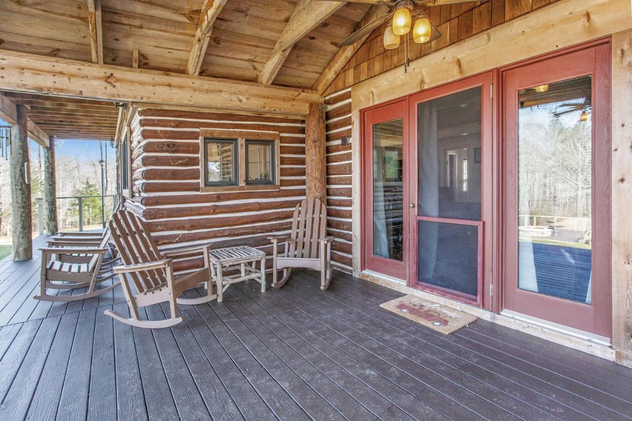 Refuge Ranch Retreat Log Cabin Lake 53+ Acres Locust Grove Eksteriør billede