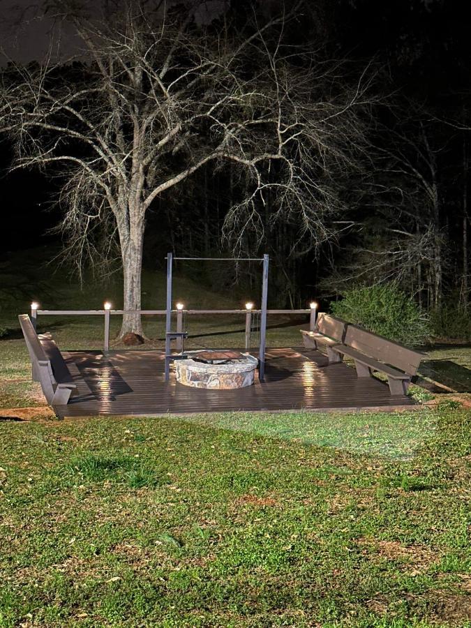 Refuge Ranch Retreat Log Cabin Lake 53+ Acres Locust Grove Eksteriør billede